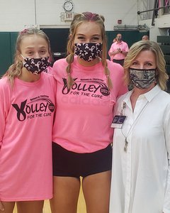 Mattoon High School, volley for a cure, SBL Regional Cancer Center